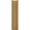 Ekena Millwork 6-in W x 22-in D x 26-in H Balboa Slat Rough Cedar Woodgrain TimberThane Outlooker, Primed Tan OUTUR060X22X26BOA24RCPR - alternate 3